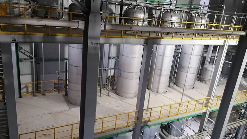 Carbonización e hidrogenación